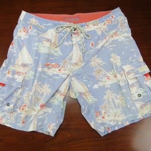 J Crew Original Swimwear Board Shorts Swim Trunks